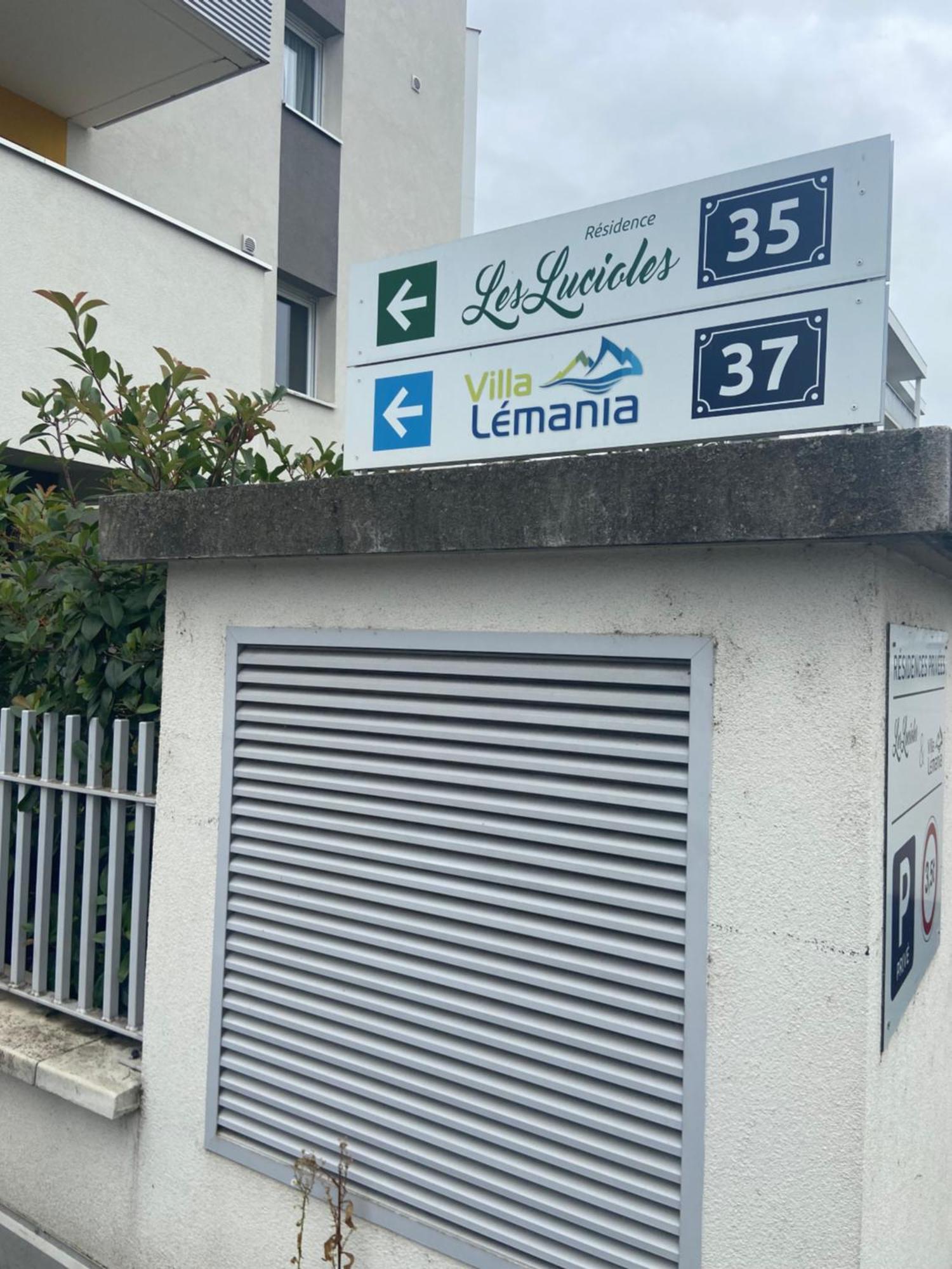 Les Lucioles Apartment Thonon-les-Bains Bagian luar foto